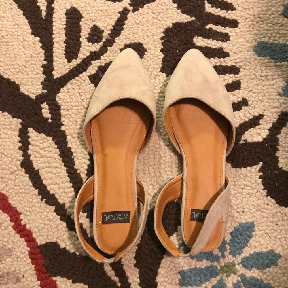 Camel Slingbacks